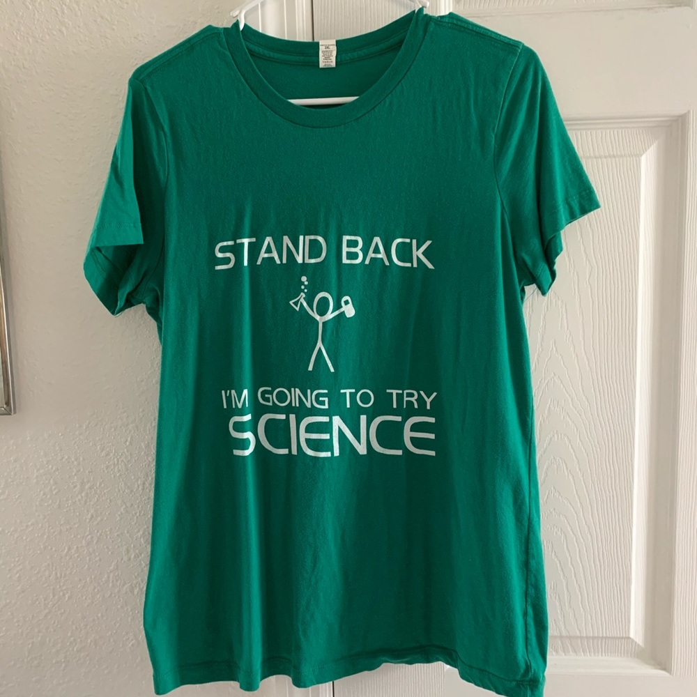 Green science t-shirt